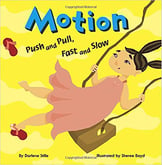 Book Cover Motion: Push and Pull, Fast and Slow